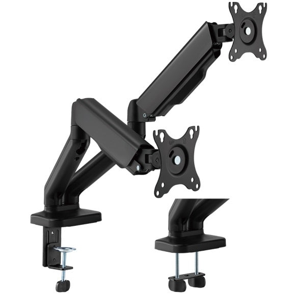 Soporte de escritorio Brateck para dos monitores 17"-32"