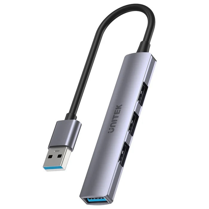 HUB USB-A Unitek 4 en 1 5Gbps