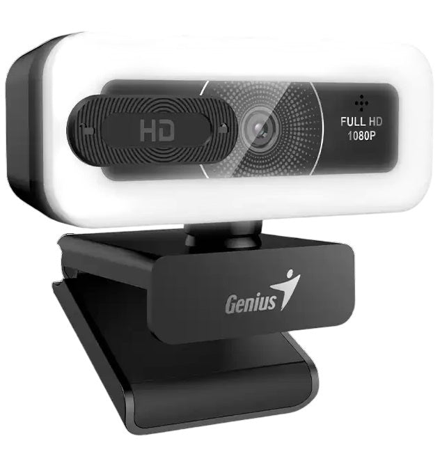 Webcam Genius FaceCam LIGHT Full HD 1080p con LED y Micrófono