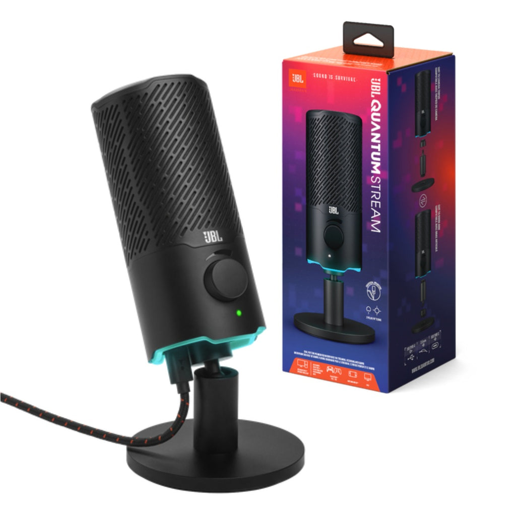 Micrófono JBL Quantum Stream negro