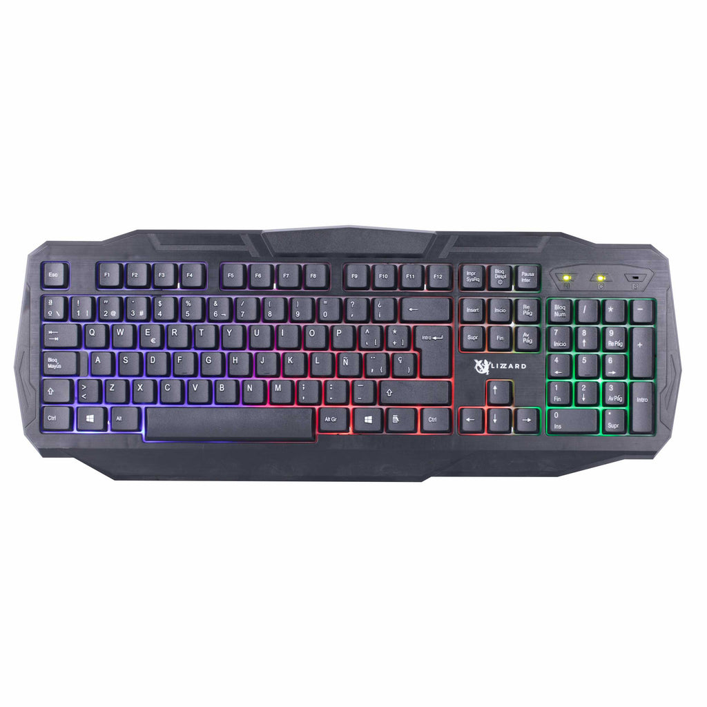 Teclado Gamer X Lizzard XZZ-TE-01 RGB Español USB