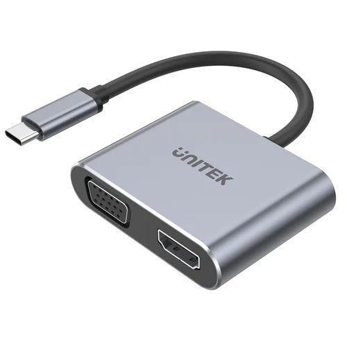 HUB USB-C Unitek Dual Display 4K PD 100W