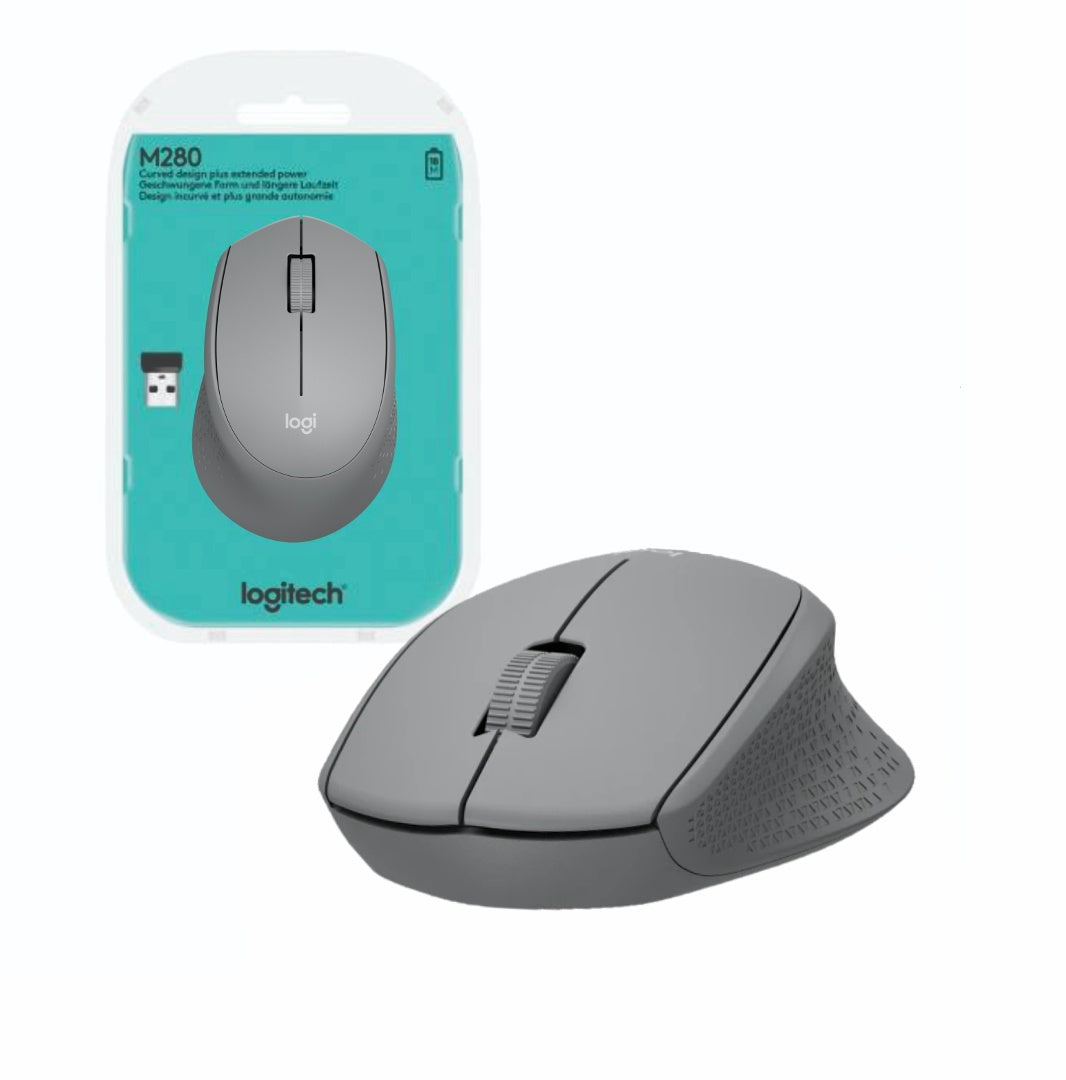 Mouse Logitech M280 Inalámbrico Gris