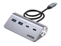 HUB USB-C Unitek 4 Puertos 5Gbps