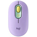 Mouse Logitech POP inalámbrico bluetooth lila