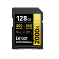 Memoria SDXC Lexar Professional 2000x 128GB UHS-II GOLD Series