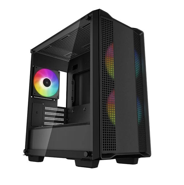 Gabinete DeepCool CC360 ARGB Micro-ATX Negro