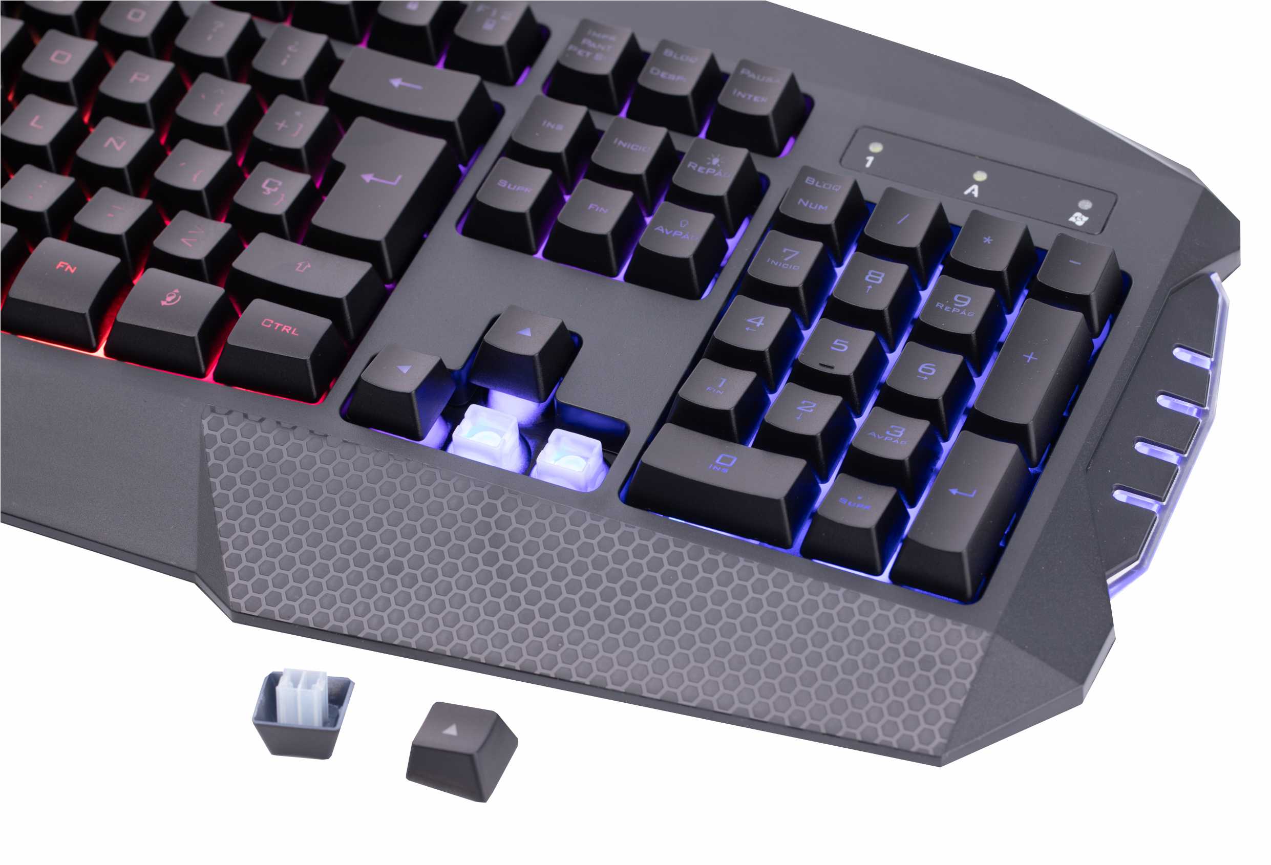 Teclado Gamer X Lizzard XZZ-TE-02 RGB Español USB