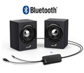 Parlantes Genius SP-HF385BT 4W Bluetooth Madera