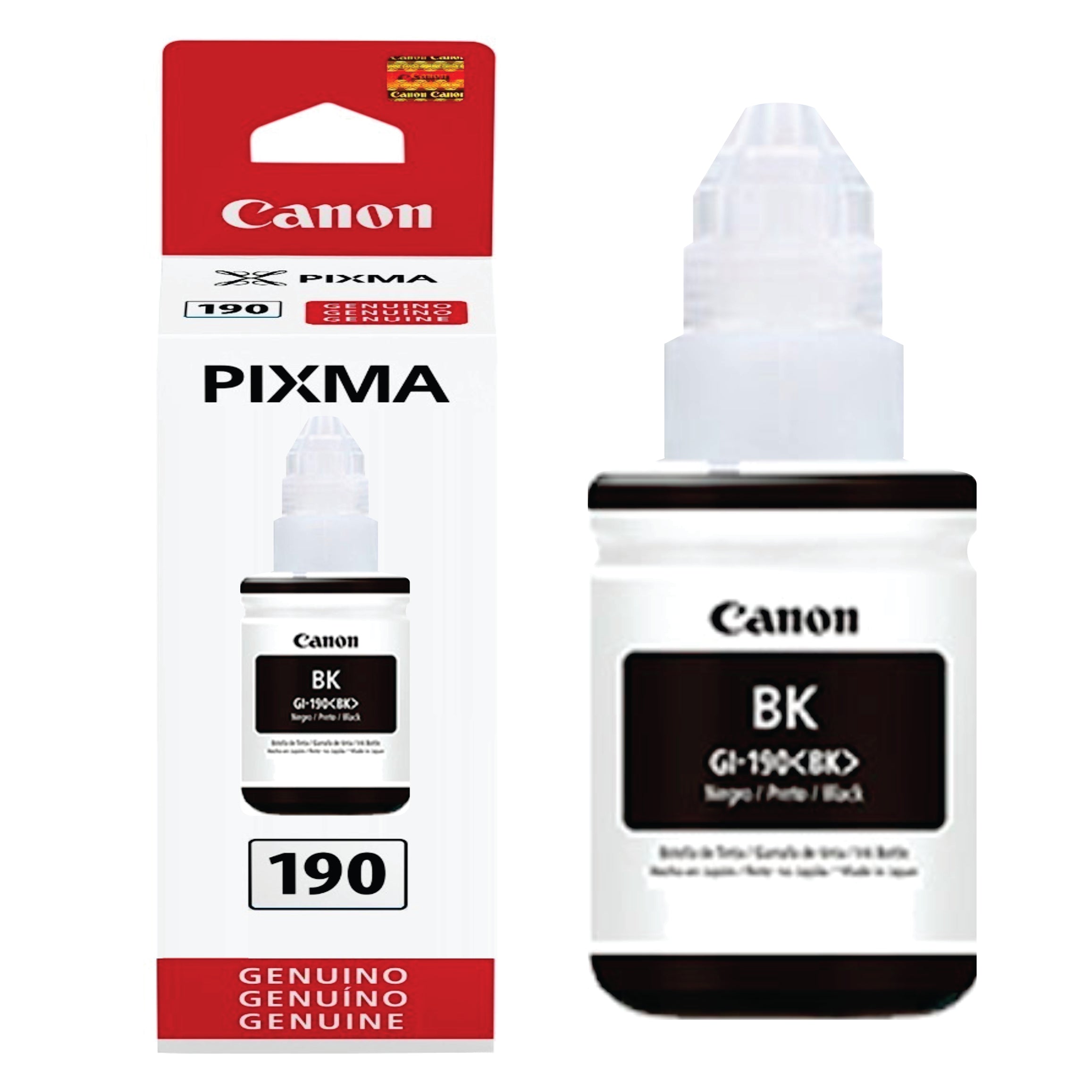 Botella de Tinta Original Canon GL-190 Negra