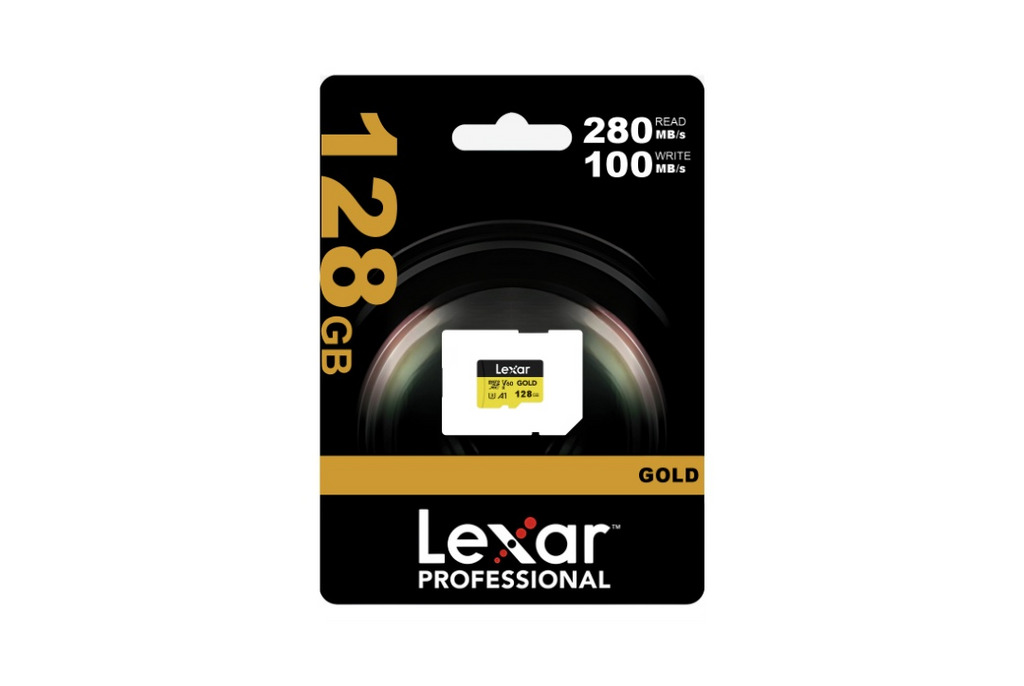 Memoria microSDXC Lexar Professional Gold 128GB UHS-II