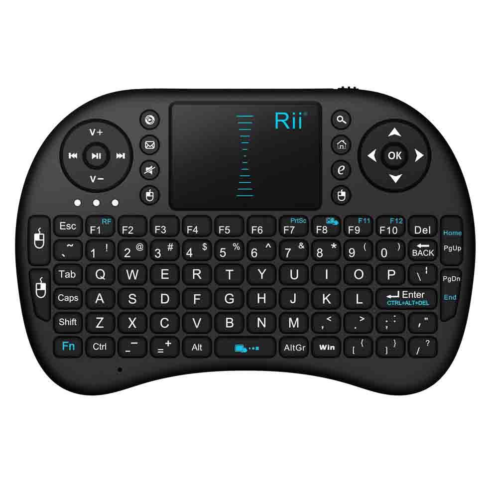 Mini teclado inalámbrico con touchpad 2.4GHz GFSK español