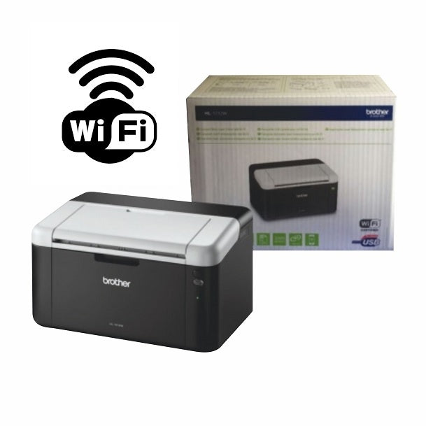 Impresora Láser Brother HL-1212W Monocromática WiFi