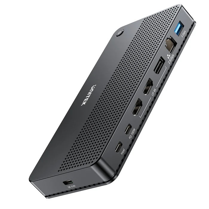 Dock Station Unitek 8K Triple 4K PD 100W USB-C
