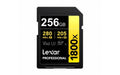 Memoria SDXC Lexar Pro 1800X 256GB UHS-II Gold Series