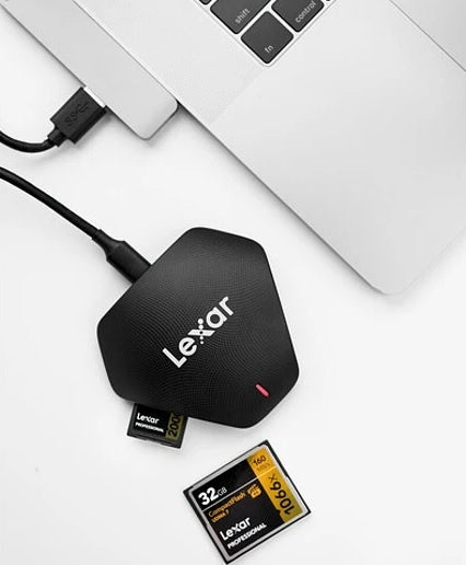 Lector de memoria Lexar Professional RW500 3 en 1