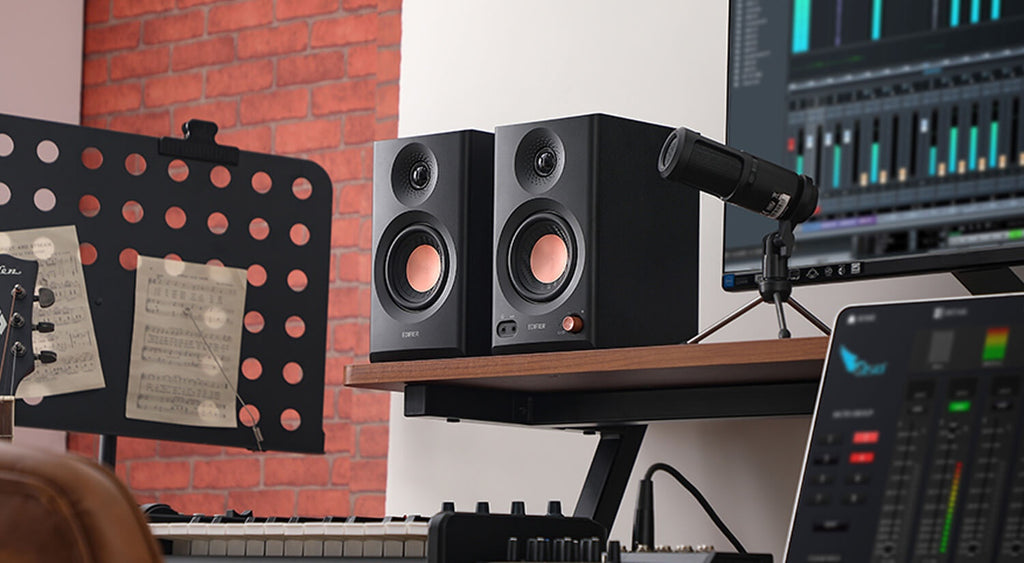 Parlantes Edifier MR3 Estudio Bluetooth 36W Negro