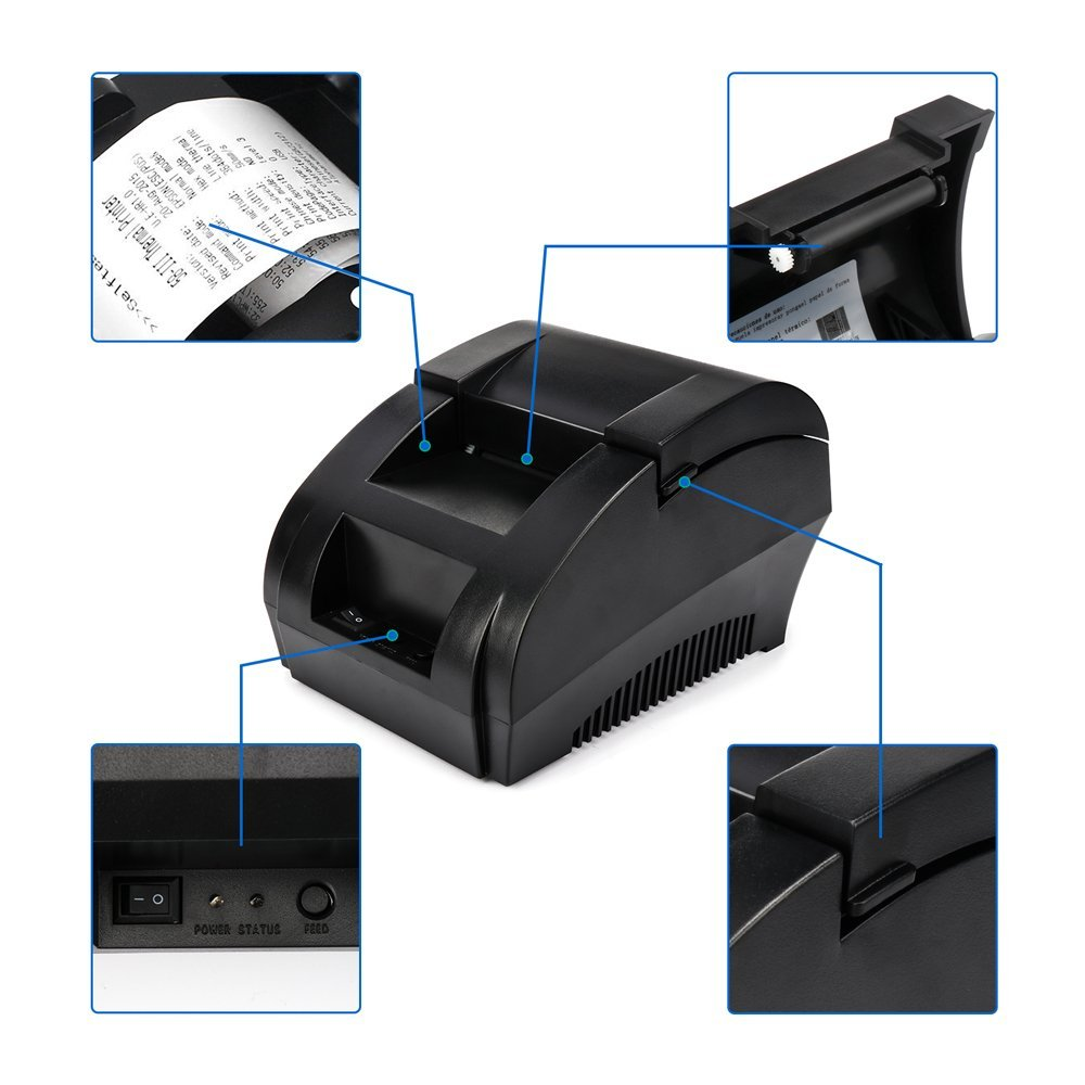 Impresora Térmica Netum NT-5890K 58mm USB+BT