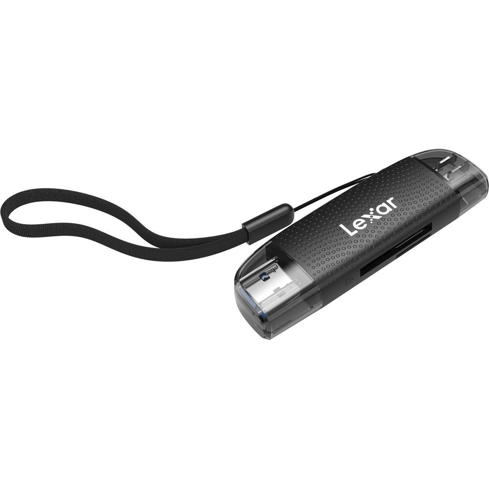 Lector de memoria Lexar LRW310X Dual-Slot USB-A y USB-C