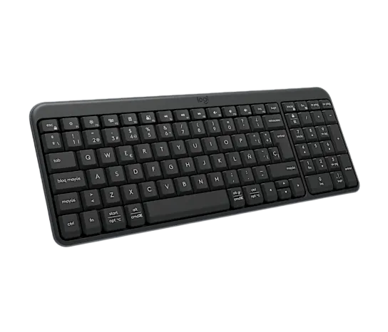 Teclado Logitech K250 Inalámbrico Bluetooth Negro
