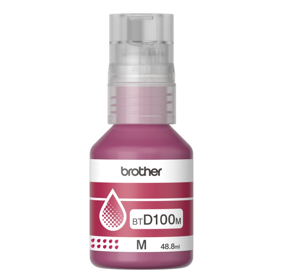 Botella de Tinta Brother BTD100M Magenta