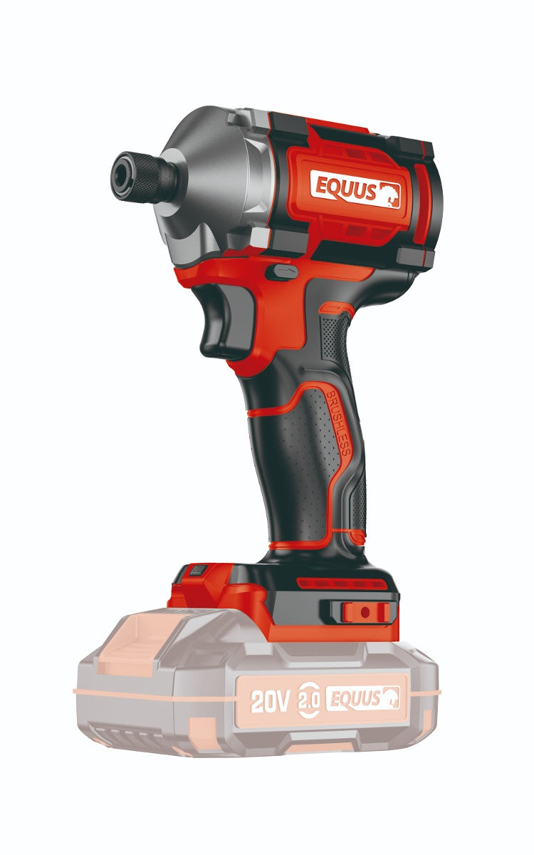 Atornillador de Impacto Inalámbrico Brushless Equus Solo Cuerpo