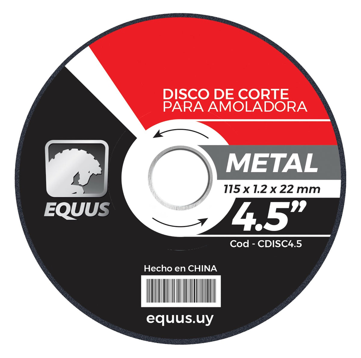 Disco Abrasivo Para Metal 4.5