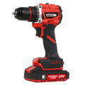 Taladro Atornillador de Impacto Inalámbrico Brushless 21V + 1 Batería 1.5A + Cargador de Línea + Accesorios Equus