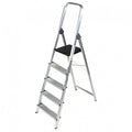 Escalera Aluminio Tipo Banqueta 5 Escalones EQUUS