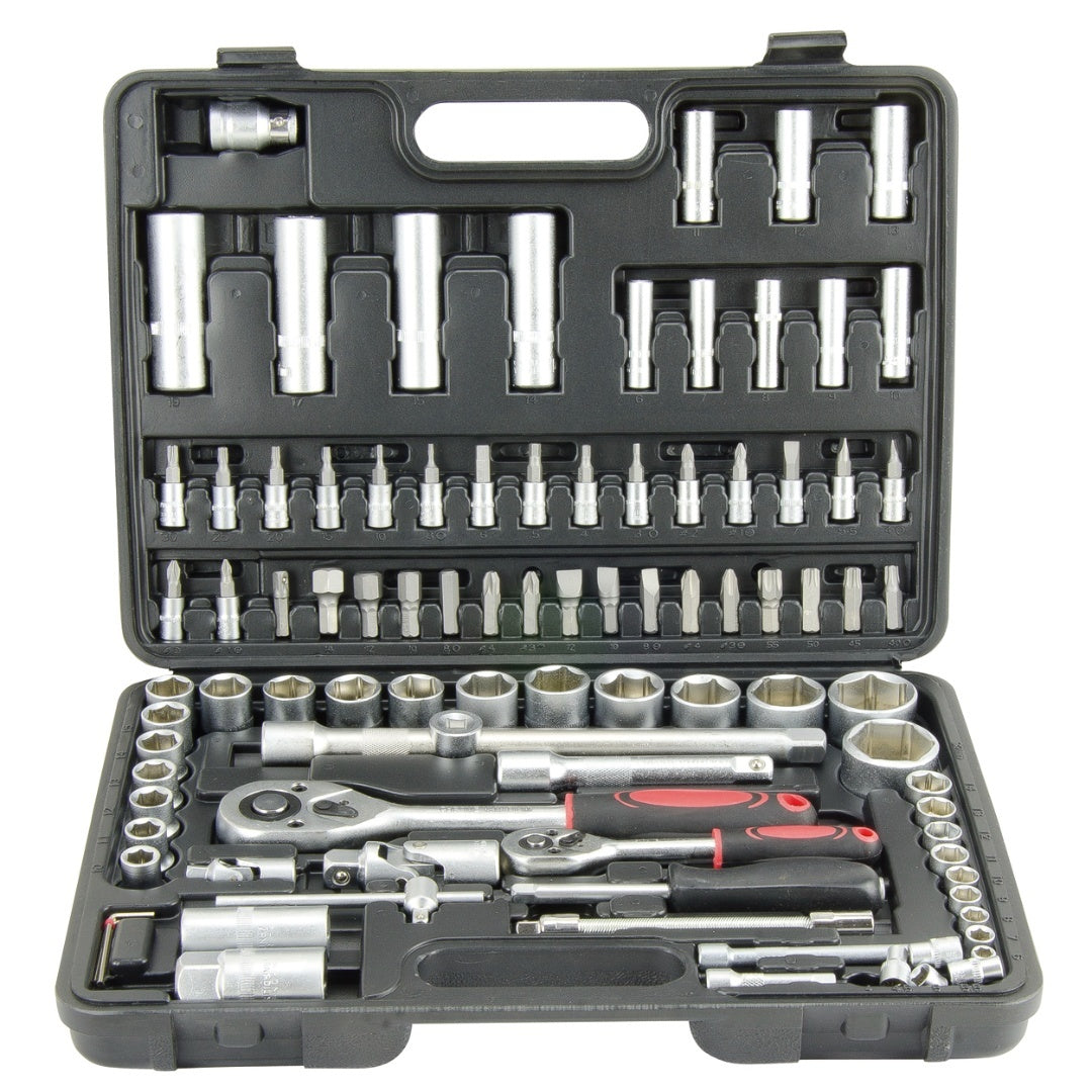 Juego de 94 Piezas para Dados de 1/4 y 1/2 Linea Pro Equus