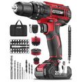 Taladro Atornillador Inalámbrico 20V Equus con Percutor / 1 batería y bolso